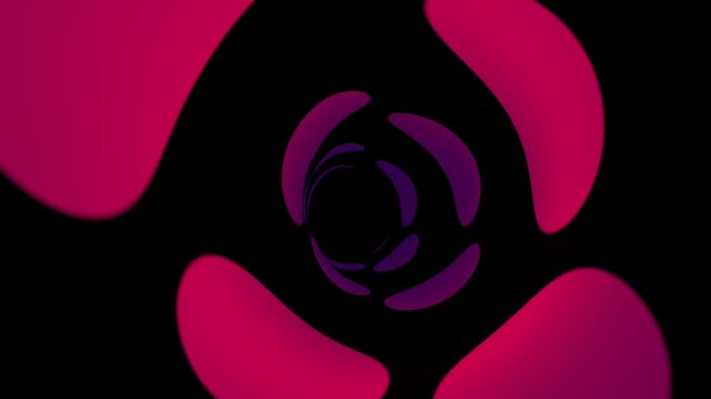 Tunnel - Red Petals