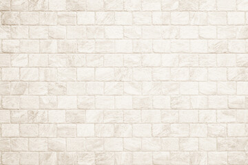 Detail of modern cream brick wall background photo. 
