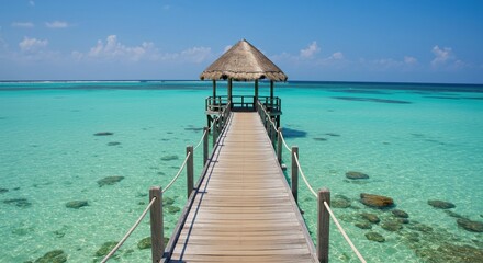 Fototapeta premium tropical paradise beach