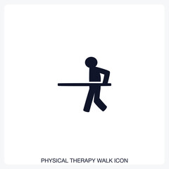 Physical Therapy Walk Icon