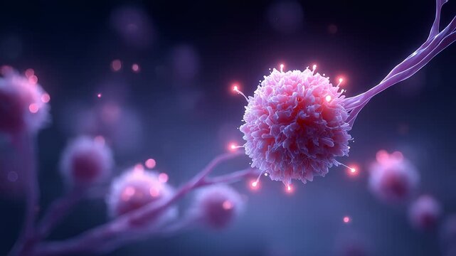 Cellular Close-up Showcasing Cell Viability and the Future of Medical Research