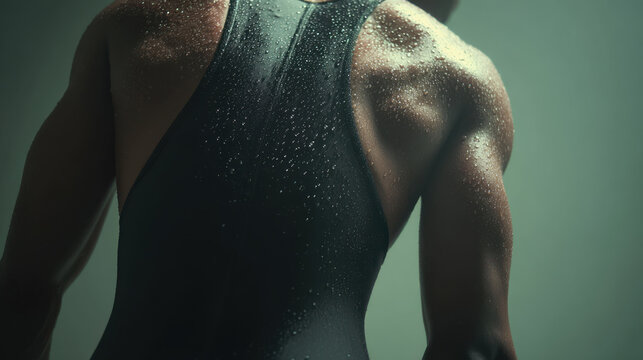 This image captures a person's dedication to fitness and the pursuit of a healthy lifestyle.