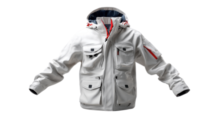 black and white jacket