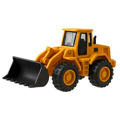 Fototapeta premium Wheel Loader Isolated on White Background
