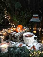 christmas table setting