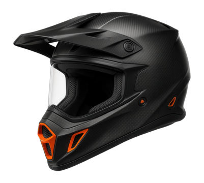Lightweight off-road helmet with a composite shell and washable liner