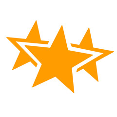Obraz premium vector illustration of golden star