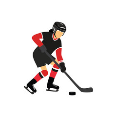 Obraz premium Ice Hockey Player