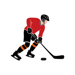 Obraz premium Ice Skating Player