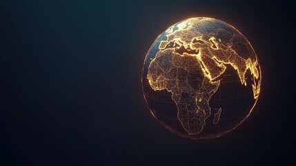 Fototapeta premium planet earth in space