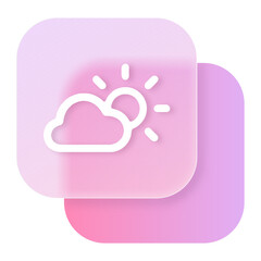 Website Element Asset Package Glassmorphism UI Icon Sign and Symbol Design Illustrator Png Svg	
