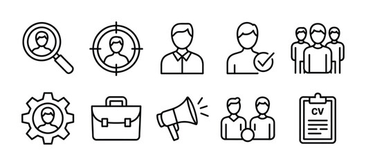 Job search recruitment hiring team management career opportunity employment cv resume process human resources