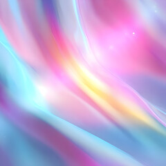 Obraz premium Colorful Abstract Gradient Waves