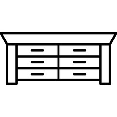 School Desk Icon