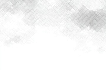 Abstract grayscale pattern of overlapping squares fading to white