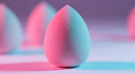Makeup Sponge Applicator in Neon Light