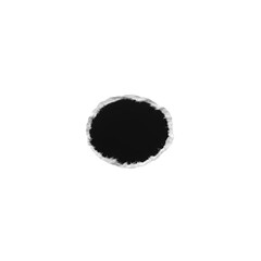 Circular Abstract Form: Monochrome Composition isolated on transparent background