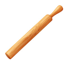 Wooden Rolling Pin with Natural Grain Texture
