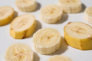 bananas isolated on white background
