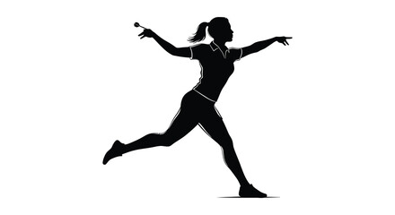 a silhouette of a dancer in mid leap