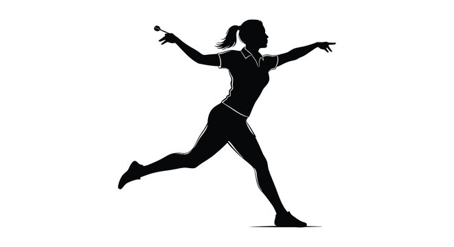 a silhouette of a dancer in mid leap