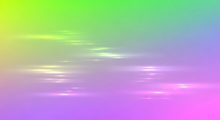 Abstract soft gradient with light streaks and bokeh effects