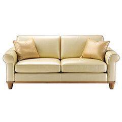 Fototapeta premium sofa isolated on white