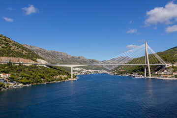  Franjo-Tuđman bridge in Dubrovnik