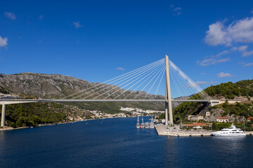  Franjo-Tuđman bridge in Dubrovnik