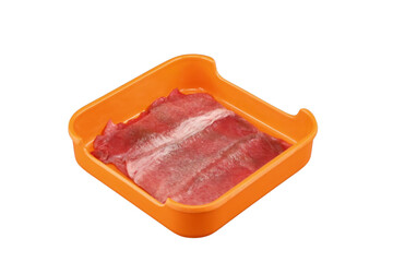 A delicious selection of fresh ingredients for spicy mala hotpot, including meats, seafood, vegetables, mushrooms, tofu, and noodles, perfect for authentic Asian cuisine.