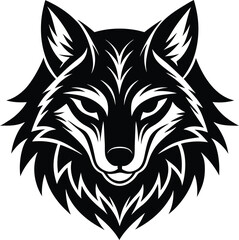 Wolf Head Silhouette