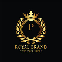 Elegant Gold Monogram 
