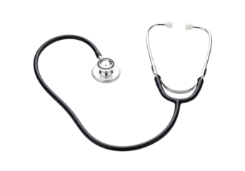 Medical Stethoscope Perfect for Healthcare Branding and Wellness Designs isolated on transparent background