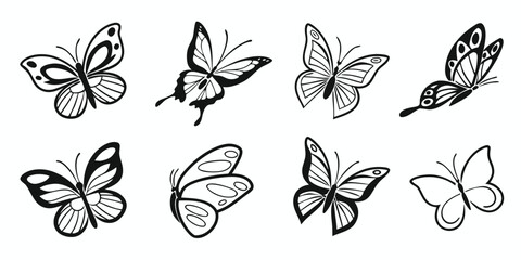 butterfly-vector-patterns-icons-set---8-minimalist