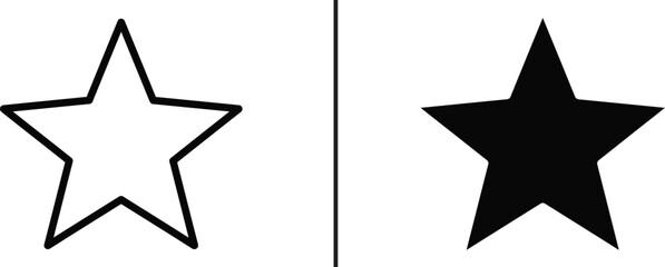 Star Composition in Contrast: A striking, artistic composition featuring a singular star, masterfully presented in contrasting black and white, evoking a sense of simplicity and elegance.