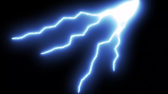 lightning strike that looks so realistic, Animated Lightning Bolts, The video features animated white lightning bolts striking, you can use this any animation background, transparent 4K video