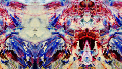 Abstract art background . Hand painting artwork on canvas .