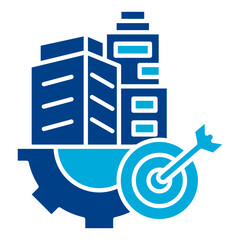 Obraz premium Company Mission Icon