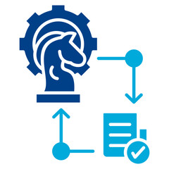 Process Strategy  Icon