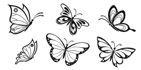 butterfly-elegant-line-icons-set---6-minimalist-ic