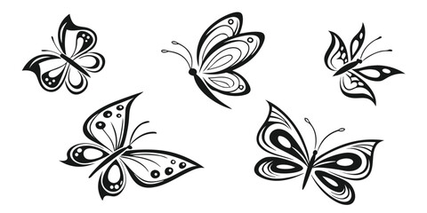 butterfly-modern-flight-icons-set---6-minimalist-i