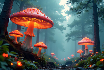 fly agaric mushroom