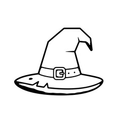 Witch line hat