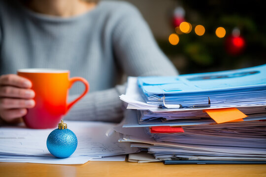 Christmas ball on the desktop - Powered by Adobe