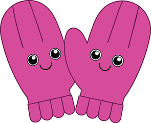 hand in gloves