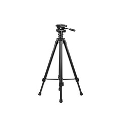 Professional camera tripod for stable photography and videography equipment transparent background