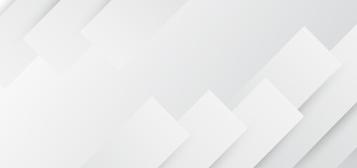 Realistic abstract patterns templates 3D geometrical pattern and texture white