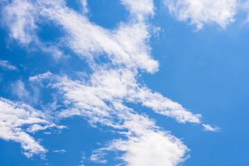 秋の空　穏やかな青空と雲38