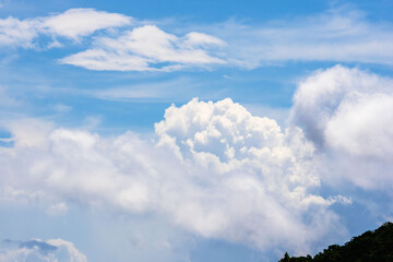 秋の空　穏やかな青空と雲29