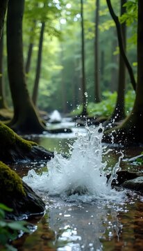 waterfall in the forest
